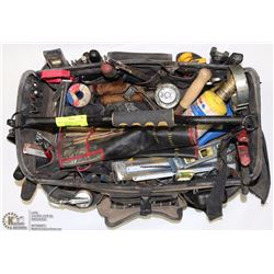 KUNYS TOOL BAG W/ CONTENTS INCL PLIERS, WRENCHES,