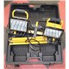 Image 1 : WORKSITE LIGHTS AND STAND IN CASE.