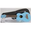 Image 1 : BLUE MAKALA UKULELE WITH CASE