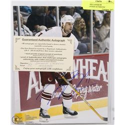 DAYMOND LANGKOW  GUARANTEED AUTHENTIC AUTOGRAPH