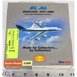 DIE CAST 1:500 BOEING 747-400 EIAL.
