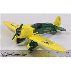 DIE CAST OLIVER AIRPLANE BANK.