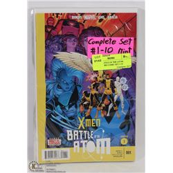 X-MEN BATTLE OF THE ATOM COLLECTORS COMIC SET 1-10