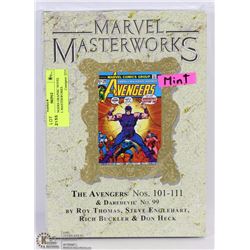 HC AVENGERS GRAPHIC NOVEL MARVEL MASTERWORKS.