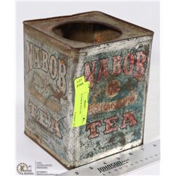 VINTAGE NABOB TEA TIN.