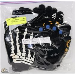 6PK "YOUTH" GLOW IN THE DARK GLOVES