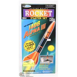 NEW SEALED ESTES FLYING MODEL ROCKET SET