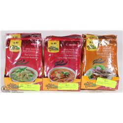 LOT OF THREE CASES OF ASIAN HOME GORMET SPICES