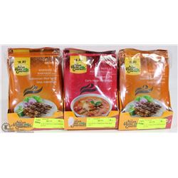 LOT OF THREE CASES OF ASIAN HOME GORMET SPICES