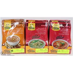 LOT OF THREE CASES OF ASIAN HOME GORMET SPICES