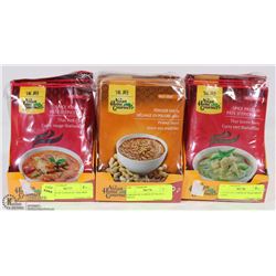 LOT OF THREE CASES OF ASIAN HOME GORMET SPICES