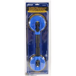 4.5" HEAVY DUTY DOUBLE VACUUM CUP.