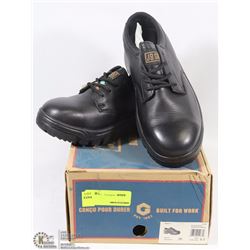 PAIR OF JB GOODHUE STEEL TOE WORK SHOES SIZE 6.5