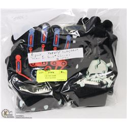 6PK GLOW IN THE DARK YOUTH/ADULT GLOVES
