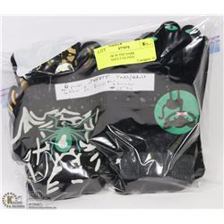 6PK GLOW IN THE DARK YOUTH/ADULT GLOVES