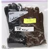 Image 1 : 2PK LADIES LEATHER GLOVES LARGE