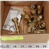 Image 1 : BOX W/ 10 COLLECTIBLE BRASS MINIATURES