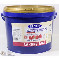 12.5KG RED RASPBERRY BAKERY JAM.