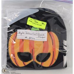 3PACK OF GLOW IN THE DARK TOQUES