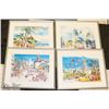 Image 1 : LOT OF 4 FRAMED PICTURES