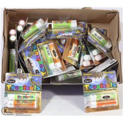 LOT OF 60 TROPICAL CHAP-EX CHAPSTICKS