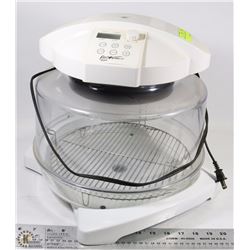 FLAVORWAVE OVEN DELUXE WITH MANUAL.