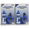 Image 1 : LOT OF 2 CHALK LINE REEL