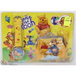 WINNIE THE POOH WATCH AND WALLET COMBO