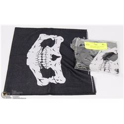 2 HALLOWEEN MILITARY MASKS SKELETON GHOST SKULL