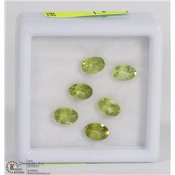 #5-NATURAL GREEN PERIDOT GEMSTONE