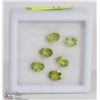 Image 1 : #5-NATURAL GREEN PERIDOT GEMSTONE