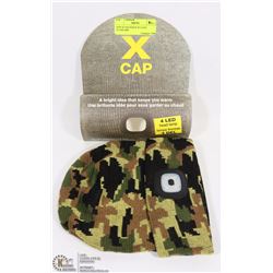 NEW X-CAP TOQUE W/ 4 LED HEADLAMP