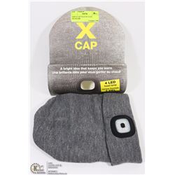 NEW X-CAP TOQUE W/ 4 LED HEADLAMP