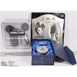 NEW ITEMS ENCASED GLASS ETCHED SCULPTURE