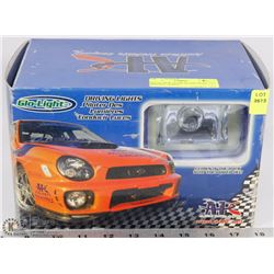 SET OF NEW GLOW IN THE DARK 12V DRIVING LIGHTS