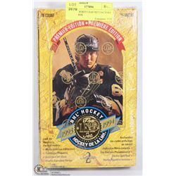 1993-94 HOCKEY LEAF SET FACTORY SEALED BOX