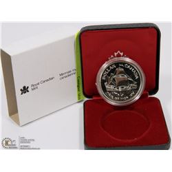 1979 CANADIAN SILVER GRIFFON SHIP CASED DOLLAR.