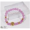 Image 1 : #28-NATURAL PURPLE ALEXANDRITE BEAD BRACELET