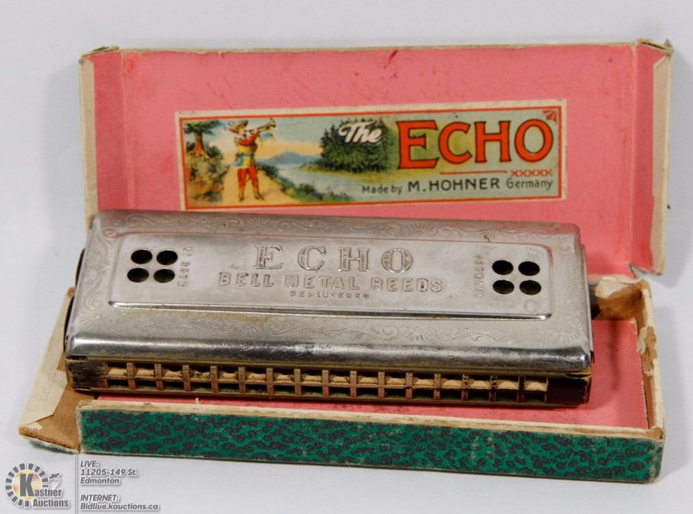THE ECHO HARP, M.HOHNER MADE IN GERMANY