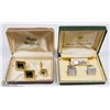Image 1 : SET OF 2 VINTAGE CUFFLINKS W/TIE PIN