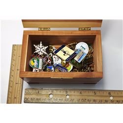 #3 - WOODEN EDMONTON, ALBERTA TREASURE CHEST