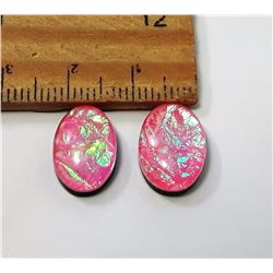 #15 - OVAL AUSTRALIAN TRIPLATE OPAL GEMSTONES