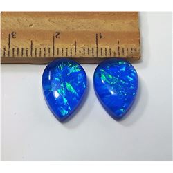 #14 - PEAR SHAPED AUSTRALIAN DOUBLET OPAL