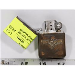 GERMAN NAZI WEHVMACHT ZIPPO TYPE LIGHTER MARKED