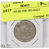 Image 1 : CANADIAN SILVER 1952 HALF DOLLAR.