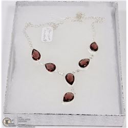 #1-AFRICAN AMETHYST NECKLACE