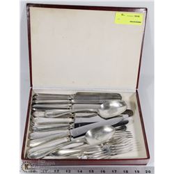 ESTATE ROGERS AND SON FLATWARE SET