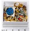 Image 1 : BOX OF VINTAGE ESTATE BROOCHES AND PINS JEWELLERY