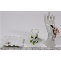 3 PIECE PORCELAIN SET