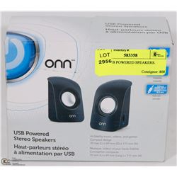 NEW USB POWERED SPEAKERS.